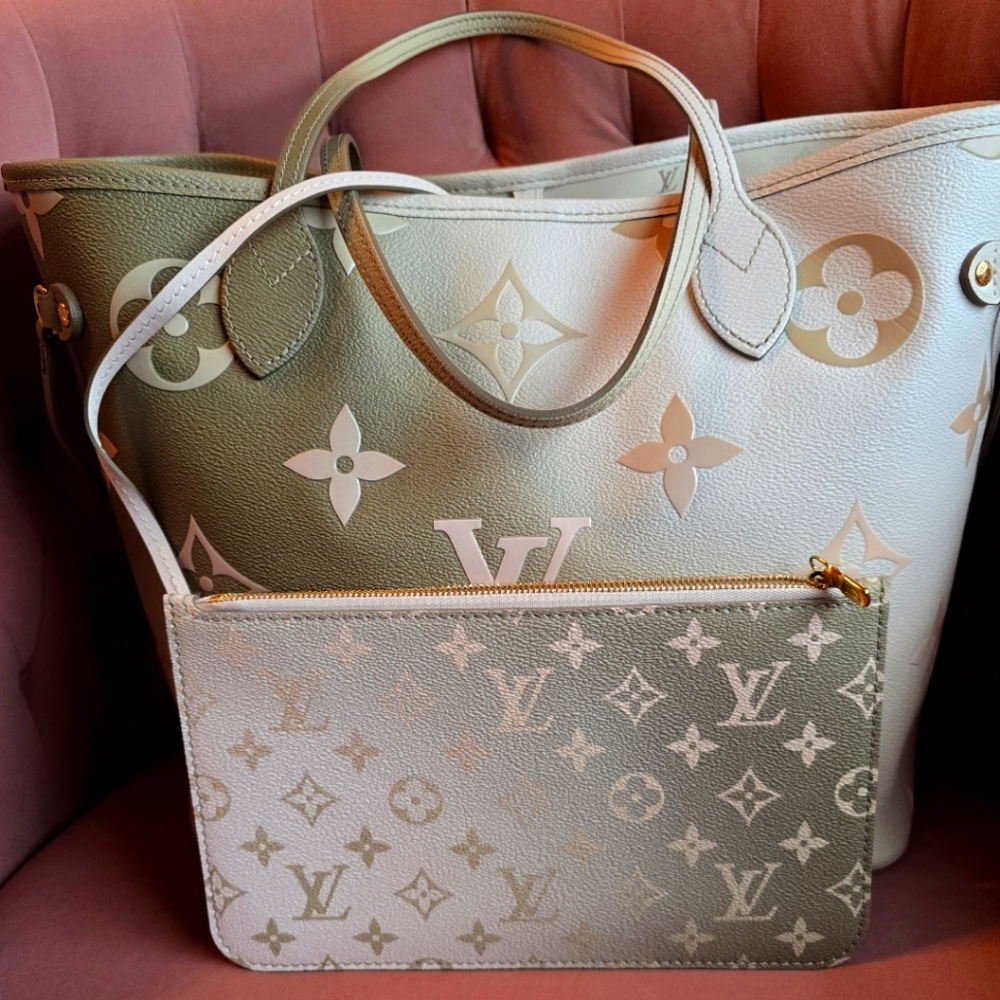 Louis Vuitton Sunset Khaki MM Neverfull
